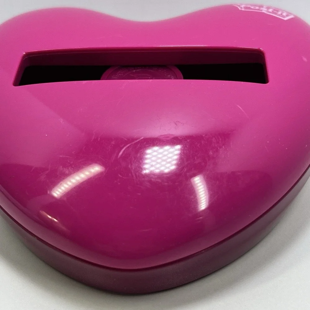 3M Post-it Notes Pink Heart Pop-Up Paper Weight Dispenser Office‎ Desktop